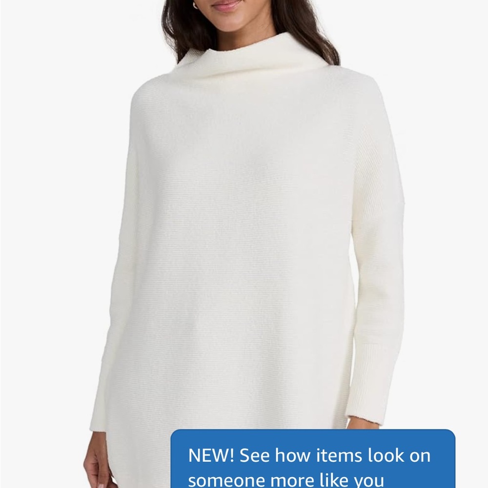 Free People White Women's Sweater